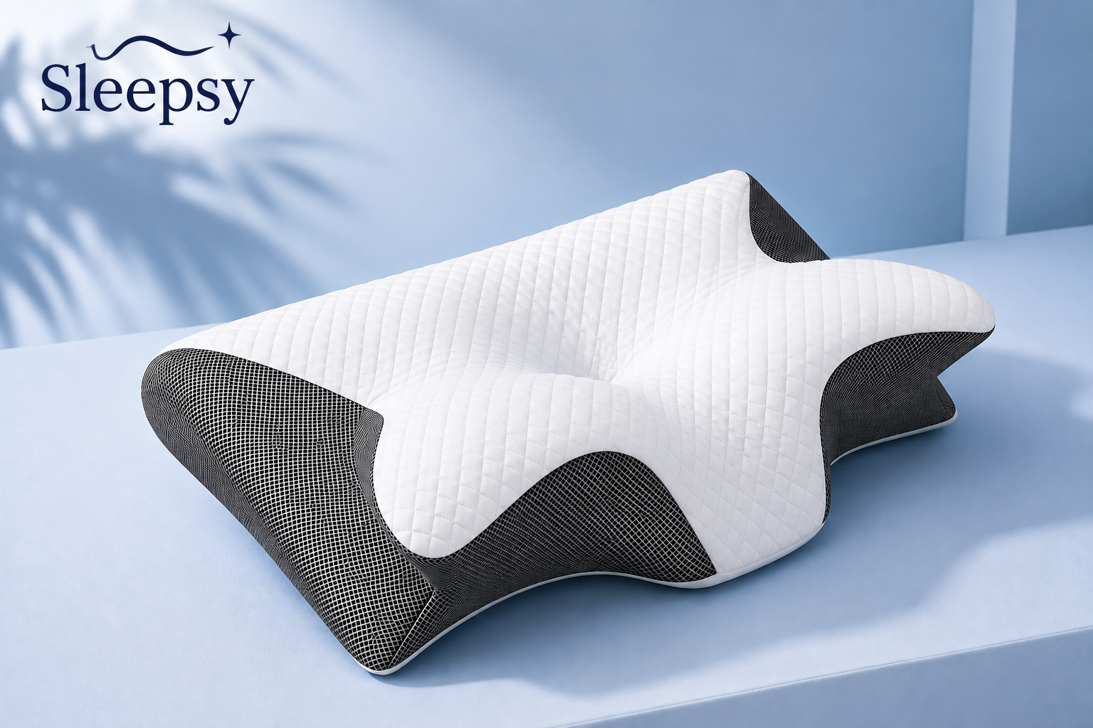 Sleepsy ergonomisch kussen met nekondersteuning en schouderuitsparing